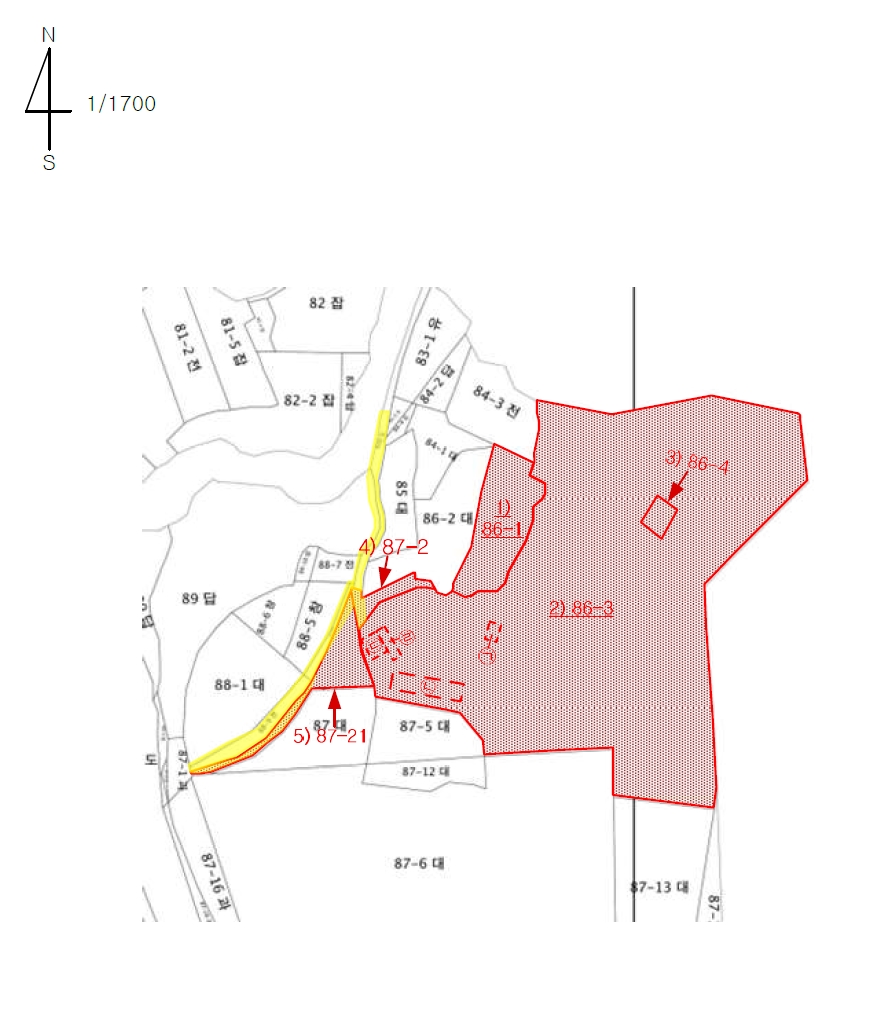 충청남도 예산군 예산읍 산성리 86-1 외 6필지 답 경매 사진 26