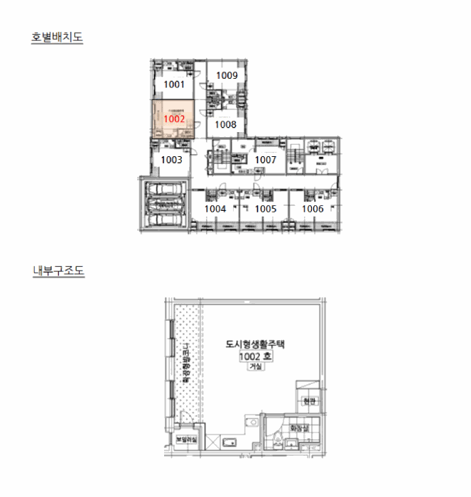 경기도 평택시 신장동 238-20 대준블루온3 10층1002호 외 2필지 도시형생활주택 경매 사진 13