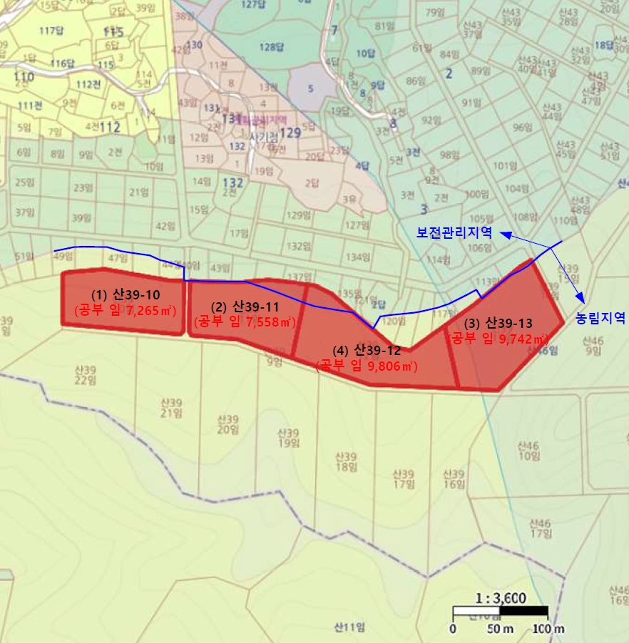 충청북도 충주시 앙성면 조천리 산39-10 임야 경매 사진 9