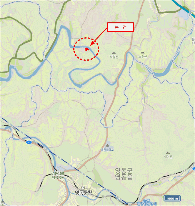 충청북도 영동군 용산면 한석리 540-2 외 2필지 과수원 경매 사진 9
