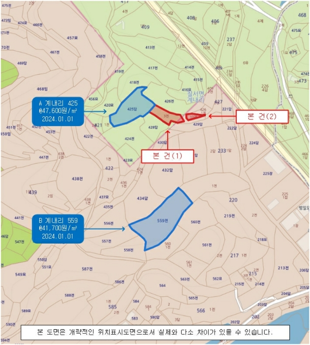 경상남도 함안군 칠서면 계내리 427-10 전 경매 사진 24