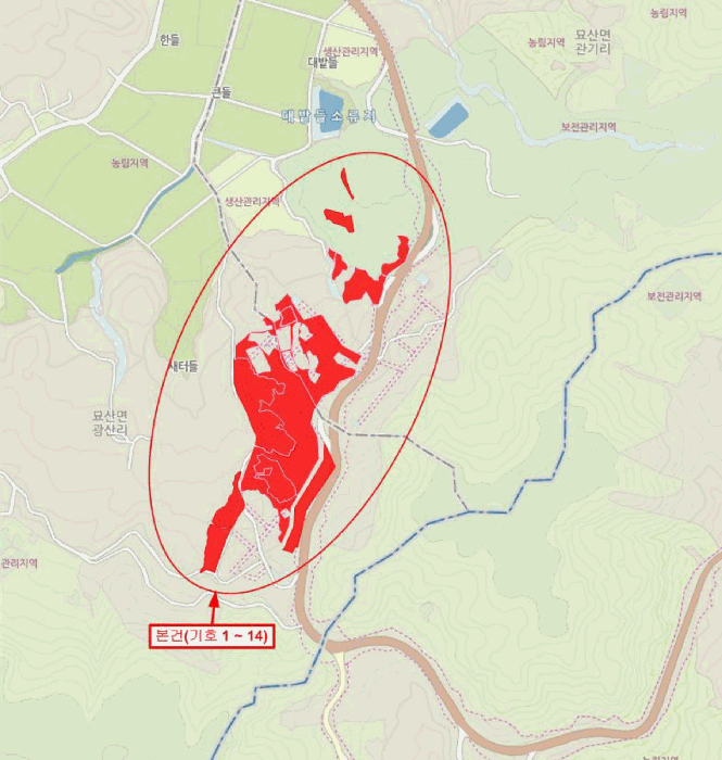 경상남도 합천군 묘산면 관기리 산85-3 외 7필지 임야 경매 사진 72