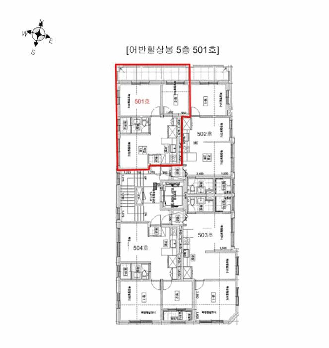 서울특별시 중랑구 상봉동 265-1 어반힐상봉 5층501호 외 2필지 도시형생활주택 경매 사진 11