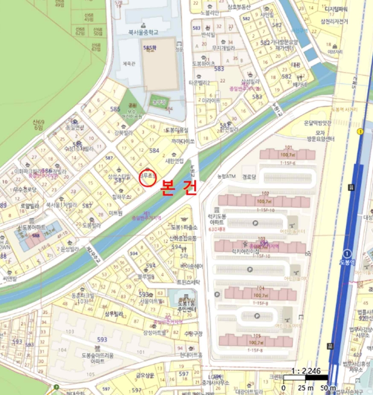 서울특별시 도봉구 도봉동 584-6 크루즈빌 제2층 제203호 다세대(빌라) 경매 사진 20