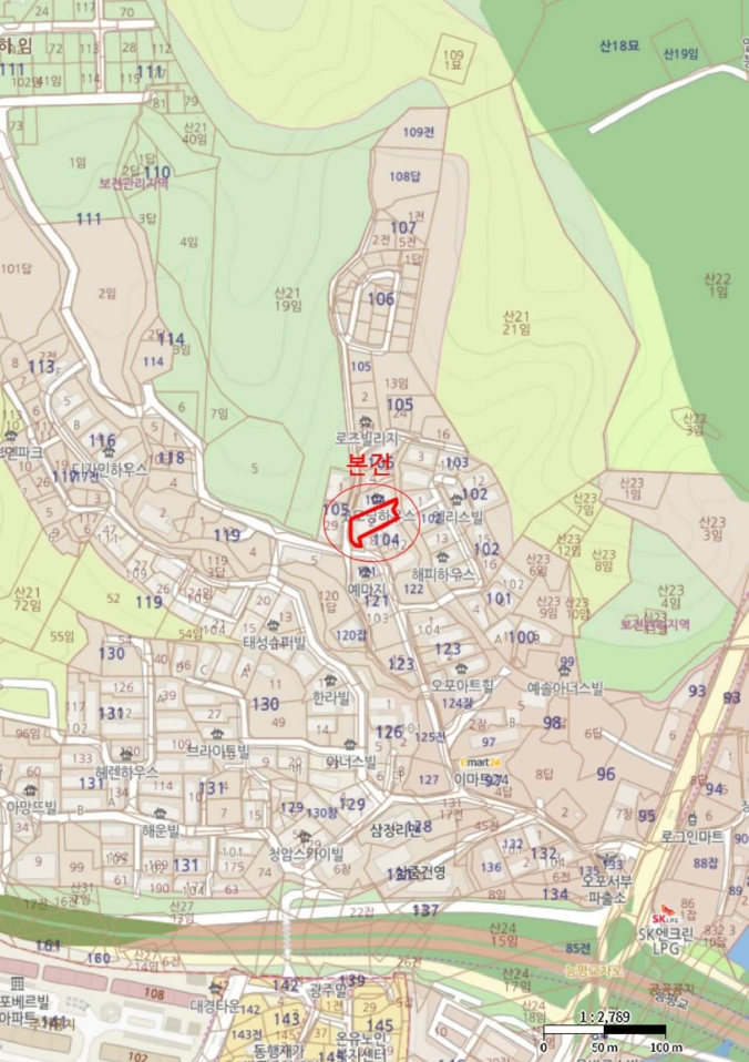 경기도 광주시 능평동 104-2 굿모닝하우스 101동 1층102호 다세대(빌라) 경매 사진 23
