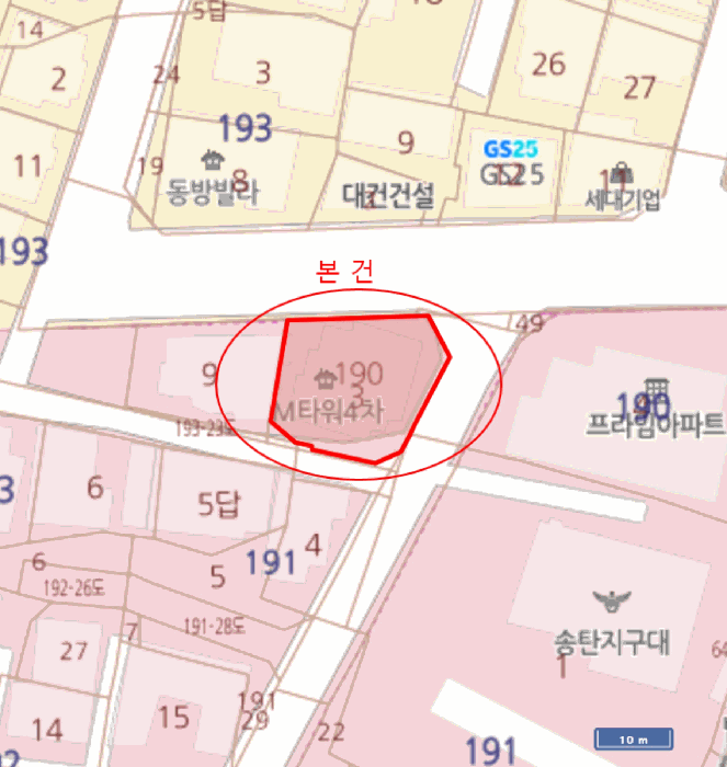 경기도 평택시 신장동 190-3 엠타워4 4층401호 외 1필지 도시형생활주택 경매 사진 11