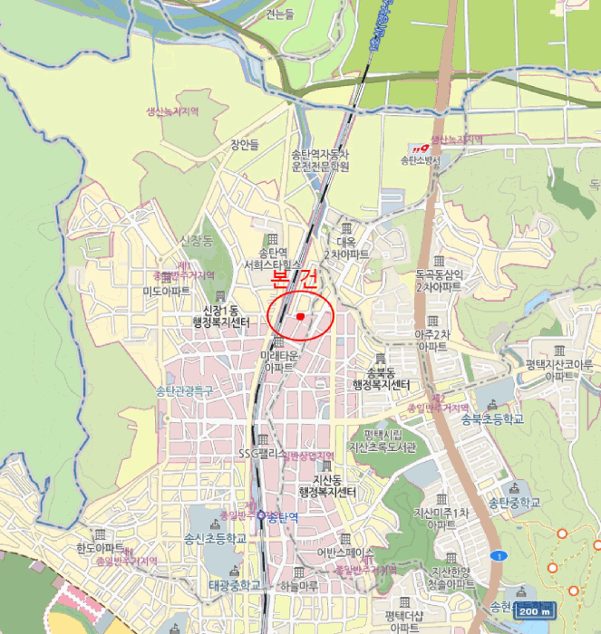 경기도 평택시 신장동 190-3 엠타워4 4층401호 외 1필지 도시형생활주택 경매 사진 12