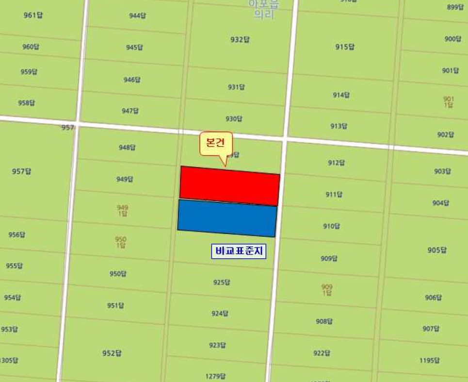 경상북도 김천시 아포읍 의리 928 답 경매 사진 8