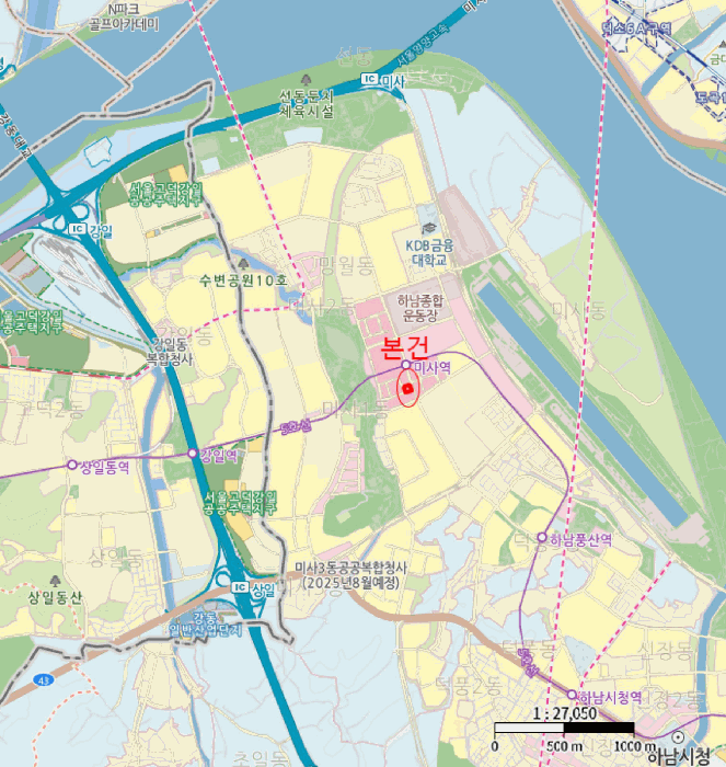 경기도 하남시 망월동 1117 미사강변노블레스 1층 105호 근린상가 경매 사진 21