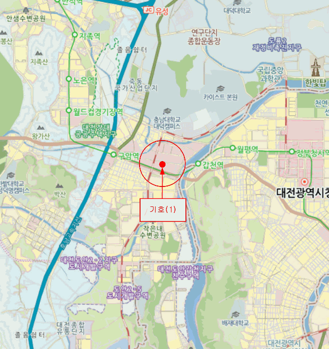 대전광역시 유성구 봉명동 549-1 사이언스타운주상복합 3층308호 외 2필지 오피스텔(주거) 경매 사진 16