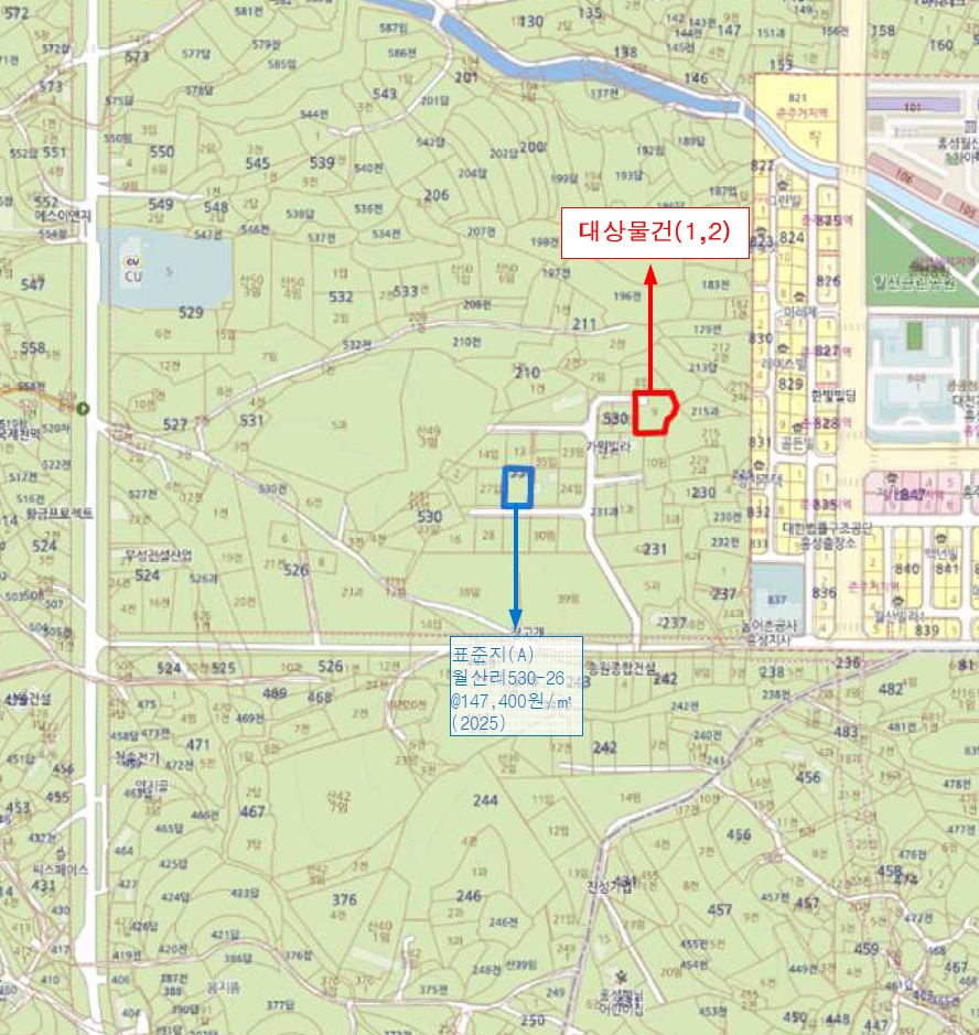 충청남도 홍성군 홍성읍 월산리 530-9 상가 경매 사진 23