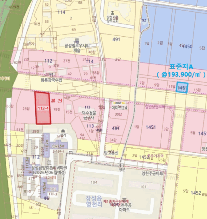 전라남도 장성군 장성읍 기산리 112-4 전 경매 사진 19