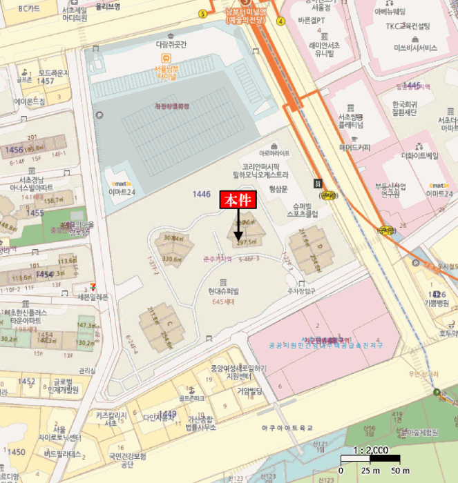 서울특별시 서초구 서초동 1446-11 현대슈퍼빌 23층에이-2305호 아파트 경매 사진 25
