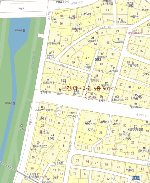서울특별시 은평구 응암동 592-36 더프라임 5층501호 외 1필지 도시형생활주택 경매 사진 16