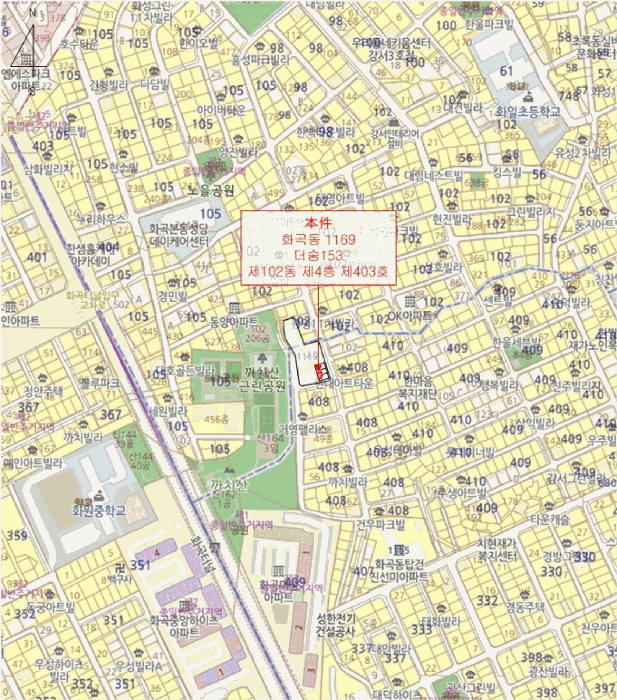 서울특별시 강서구 화곡동 1169 더숨153 제102동 제4층 제403호 다세대(빌라) 경매 사진 21
