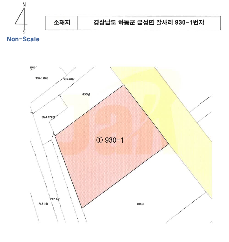 경상남도 하동군 금성면 갈사리 930-1 답 경매 사진 15