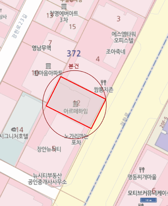 서울특별시 동대문구 장안동 372-12 아르떼하임 8층 804호 오피스텔 경매 사진 42