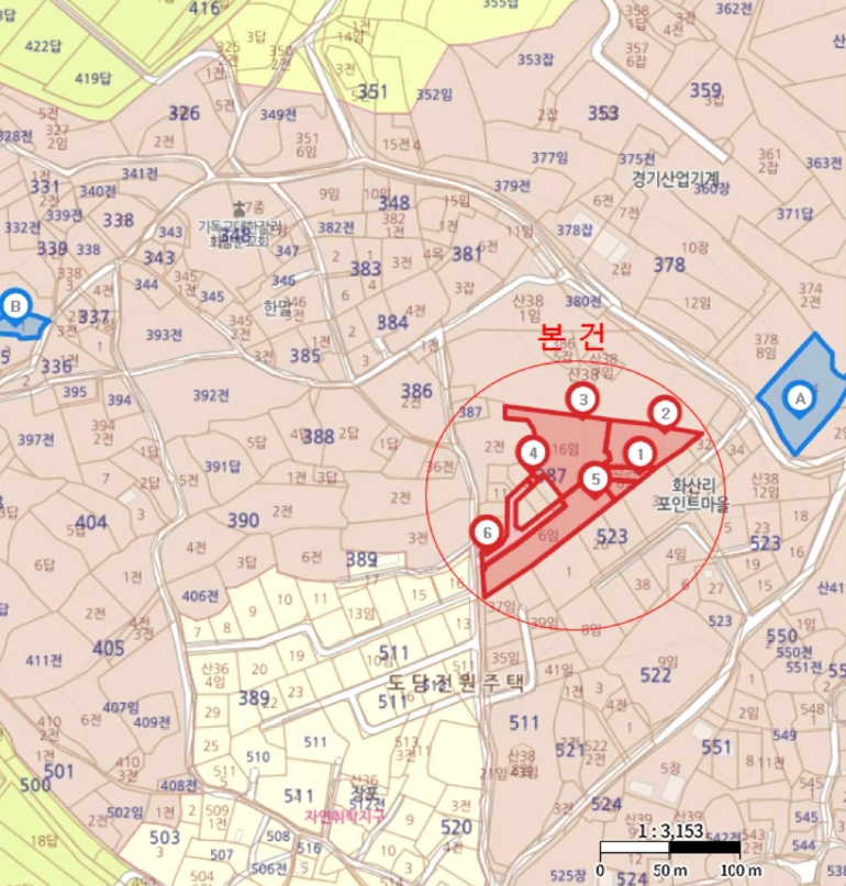 경기도 화성시 우정읍 화산리 산38-6 외 5필지 임야 경매 사진 37