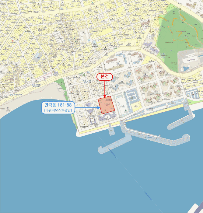 부산광역시 수영구 민락동 181-88 타워더모스트광안 3층337호 오피스텔 경매 사진 18