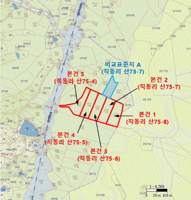 울산광역시 울주군 언양읍 직동리 산75-8 외 4필지 임야 경매 사진 7