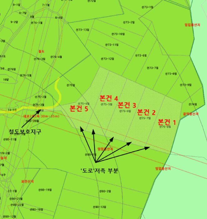 울산광역시 울주군 언양읍 직동리 산75-8 외 4필지 임야 경매 사진 10
