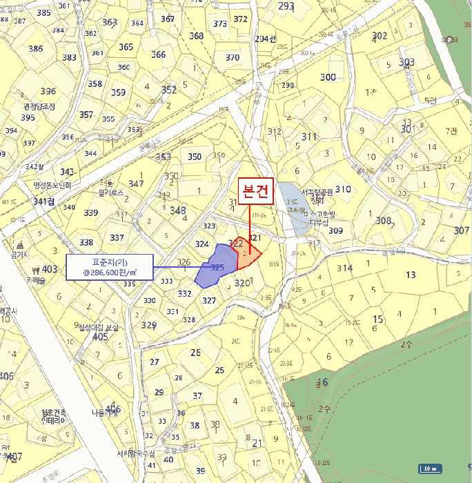 경상남도 통영시 명정동 322-2 대지 경매 사진 15