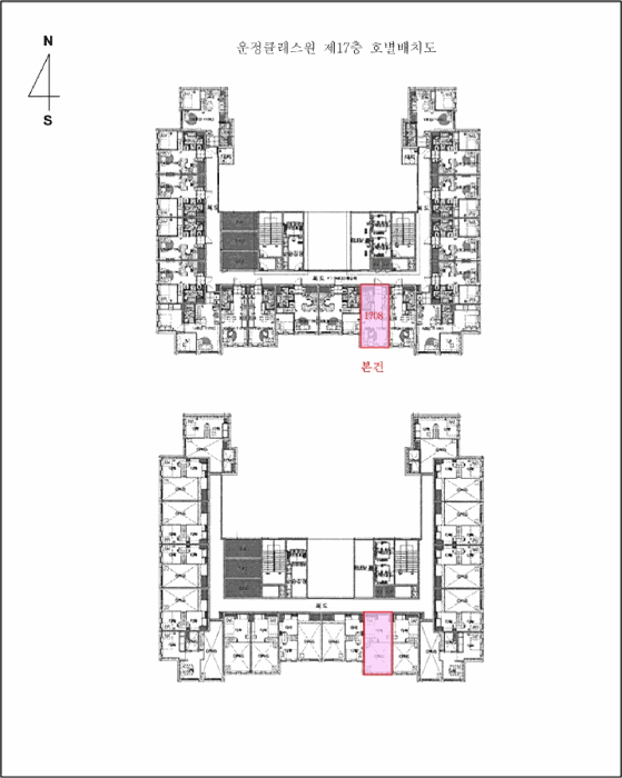 경기도 파주시 와동동 1454-2 운정클래스원 17층1708호 오피스텔 경매 사진 24
