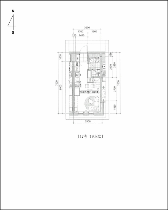 경기도 파주시 와동동 1454-2 운정클래스원 17층1708호 오피스텔 경매 사진 23
