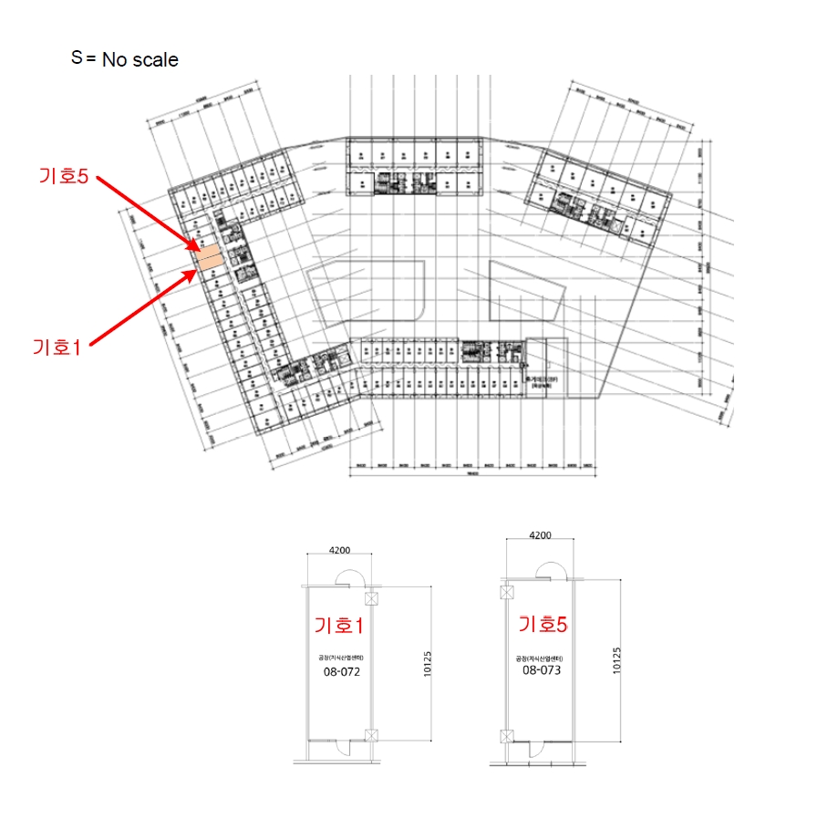경기도 구리시 갈매동 552-12 구리갈매금강펜테리움아이엑스타워 지식산업센터동 8층08-072호 지식산업센터 경매 사진 12