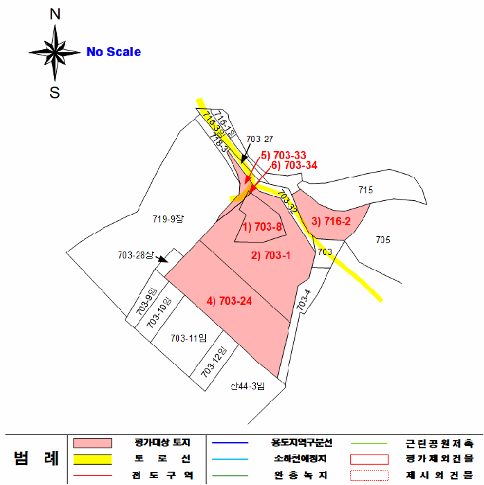 충청북도 음성군 감곡면 오향리 703-8 외 4필지 전 경매 사진 12