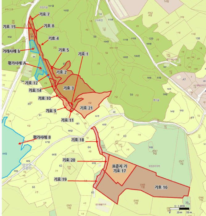 충청남도 아산시 영인면 신봉리 61 외 15필지 답 경매 사진 38