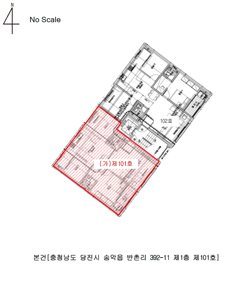 충청남도 당진시 송악읍 반촌리 392-11 1층101호 외 2필지 다세대주택 경매 사진 11
