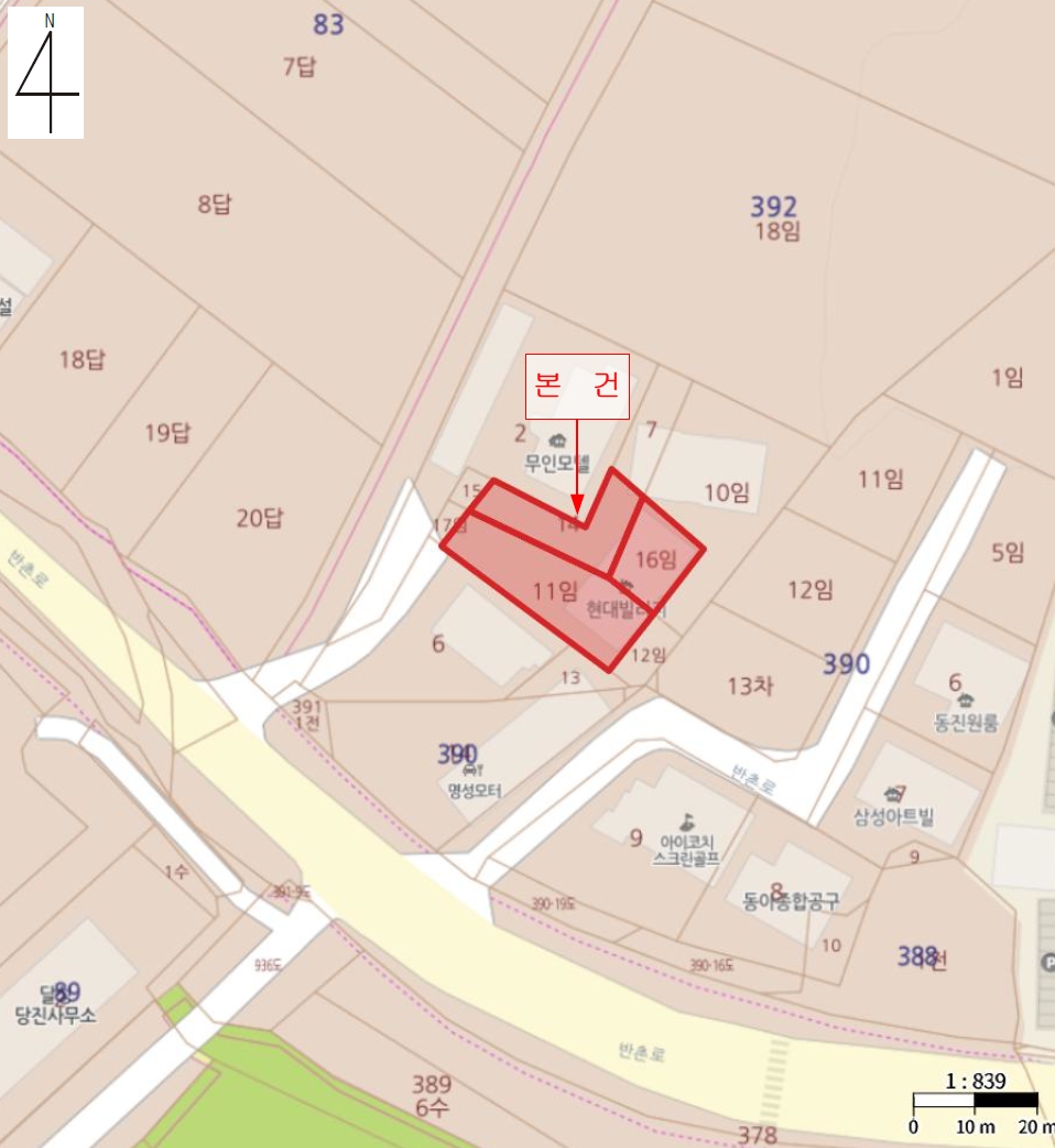 충청남도 당진시 송악읍 반촌리 392-11 1층101호 외 2필지 다세대주택 경매 사진 9