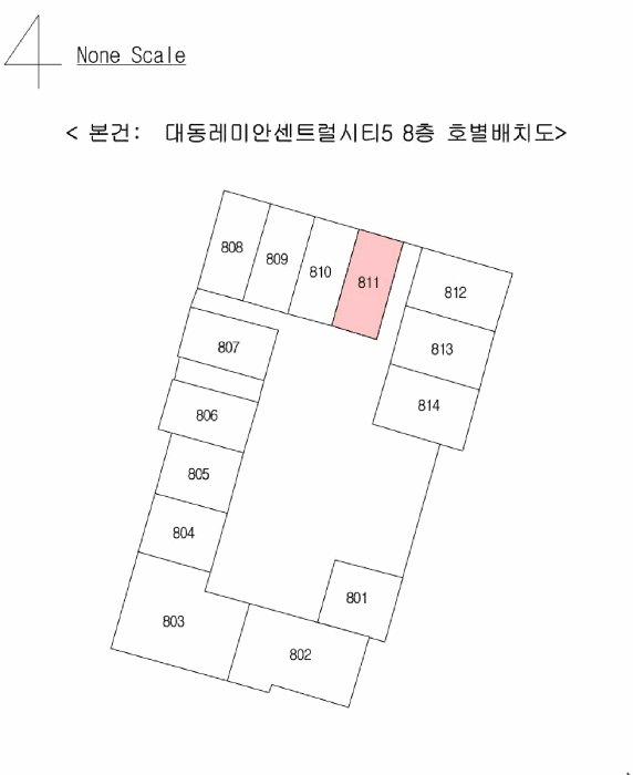 부산광역시 부산진구 범천동 849-2 대동레미안센트럴시티5 8층811호 아파트 경매 사진 12