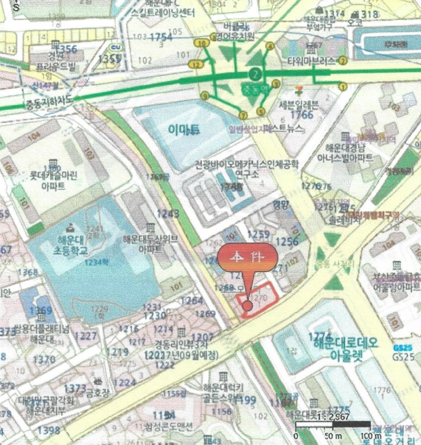 부산광역시 해운대구 중동 1270-1 해운대오션프라임 2층201호 근린상가 경매 사진 25