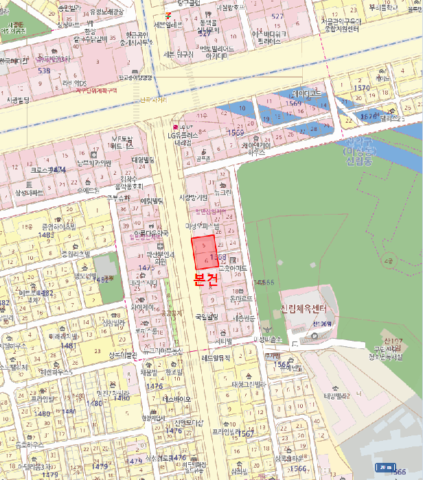 서울특별시 관악구 신림동 1568-5 더위일관악파크뷰 8층806호 외 1필지 오피스텔(주거) 경매 사진 12