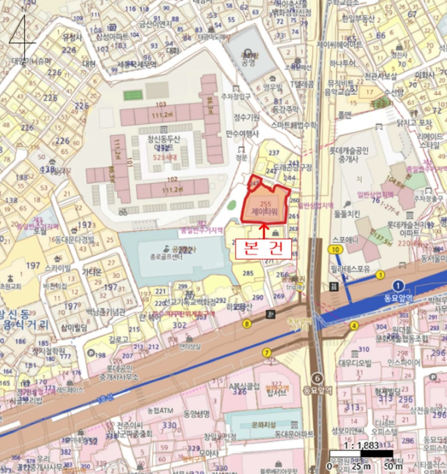 서울특별시 종로구 창신동 255-1 3층308호 외 1필지 도시형생활주택 경매 사진 11