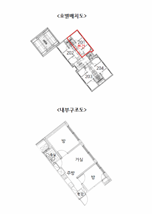 서울특별시 서대문구 홍은동 400-3 디에이원파크 2층201호 오피스텔 경매 사진 22