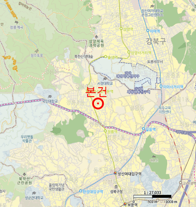 서울특별시 성북구 정릉동 401-35 에코그린 2층202호 다세대(빌라) 경매 사진 26