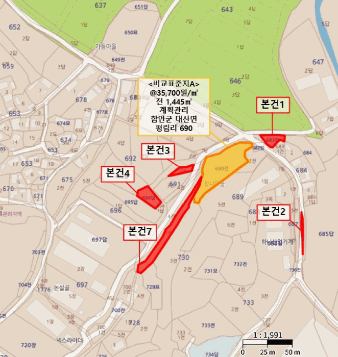 경상남도 함안군 대산면 평림리 683 전 경매 사진 4