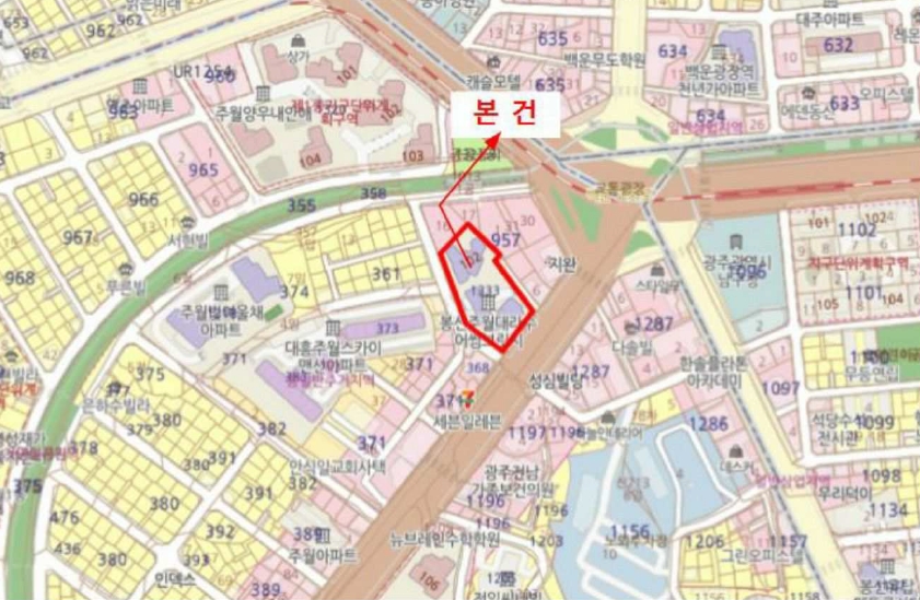 광주광역시 남구 주월동 1333 봉선주월대라수어썸브릿지 제102동 제16층 제1602호 오피스텔 경매 사진 14