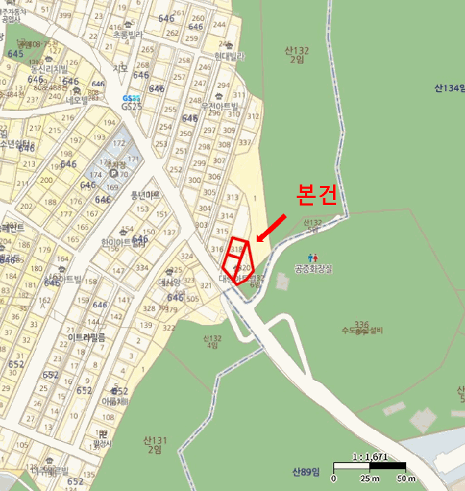 서울특별시 관악구 신림동 646-317 대림아트빌 3층303호 외 2필지 도시형생활주택 경매 사진 12
