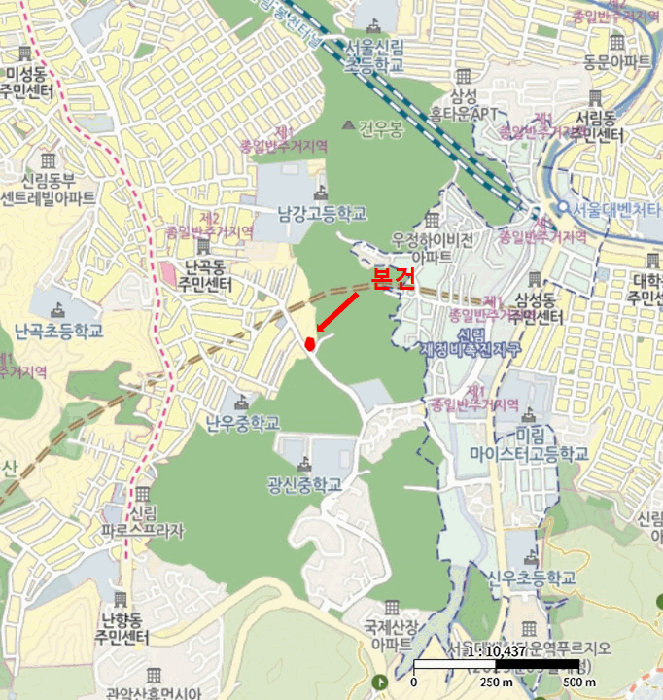 서울특별시 관악구 신림동 646-317 대림아트빌 3층303호 외 2필지 도시형생활주택 경매 사진 13