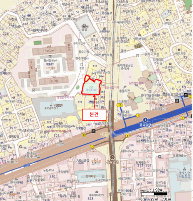 서울특별시 종로구 창신동 255-1 4층414호 외 1필지 도시형생활주택 경매 사진 10