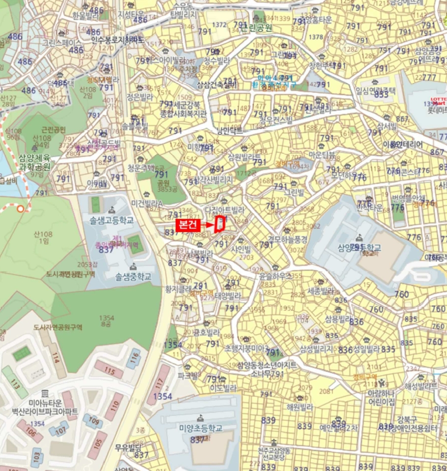 서울특별시 강북구 미아동 791-4161 성신쉐르빌 4층 402호 다세대(빌라) 경매 사진 21