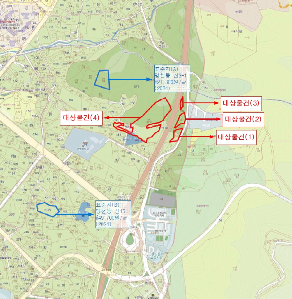 충청남도 보령시 명천동 산5-12 임야 경매 사진 20