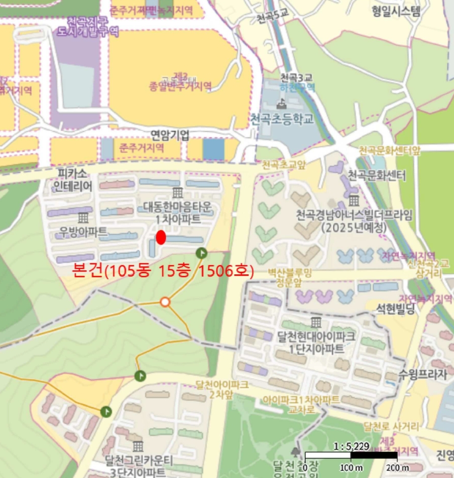 울산광역시 북구 천곡동 940-6 농소대동한마음타운 105동 15층1506호 외 2필지 아파트 경매 사진 9