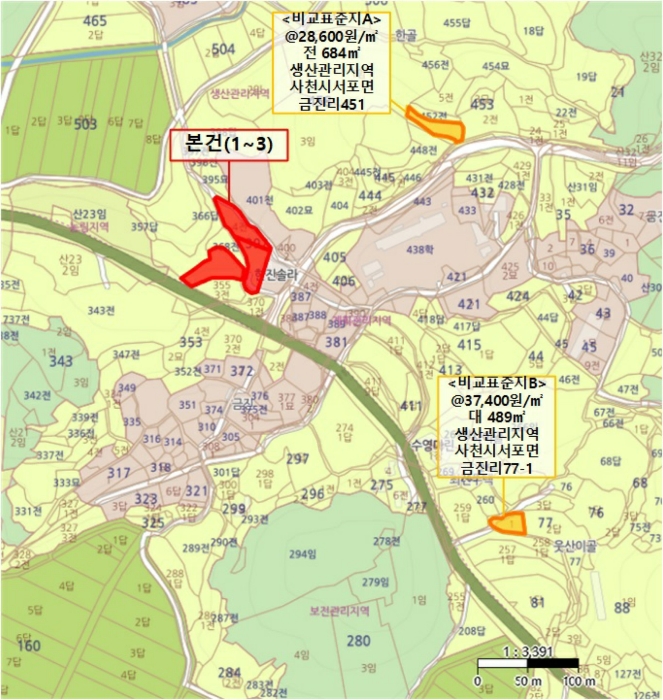 경상남도 사천시 서포면 금진리 392 외 1필지 전 경매 사진 20