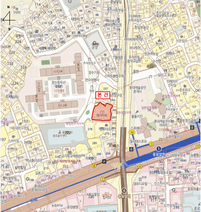 서울특별시 종로구 창신동 255-1 4층416호 외 1필지 도시형생활주택 경매 사진 9