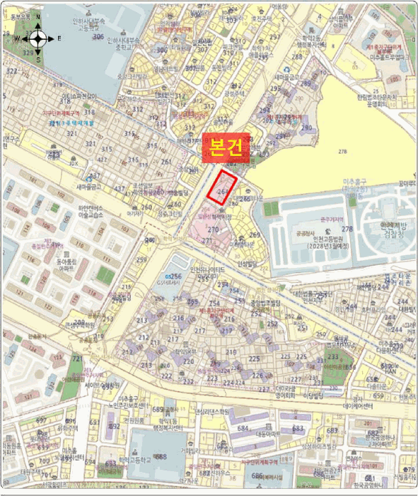 인천광역시 미추홀구 학익동 264-4 3층301호 외 10필지 근린상가 경매 사진 17